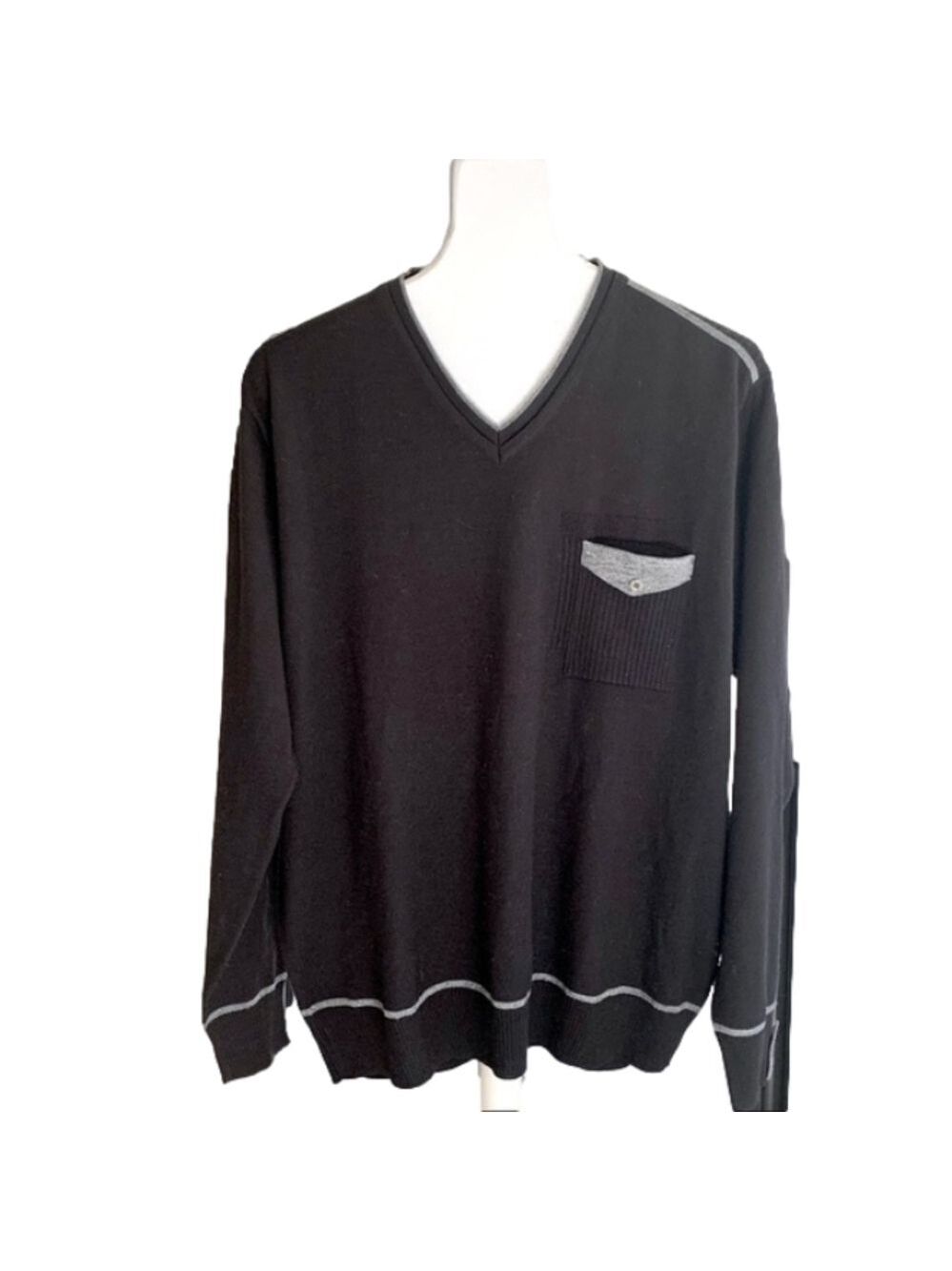 Gianni Marcelo Exclusive Gray & Black Sweater